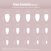 Pink Crystal Glow Nails