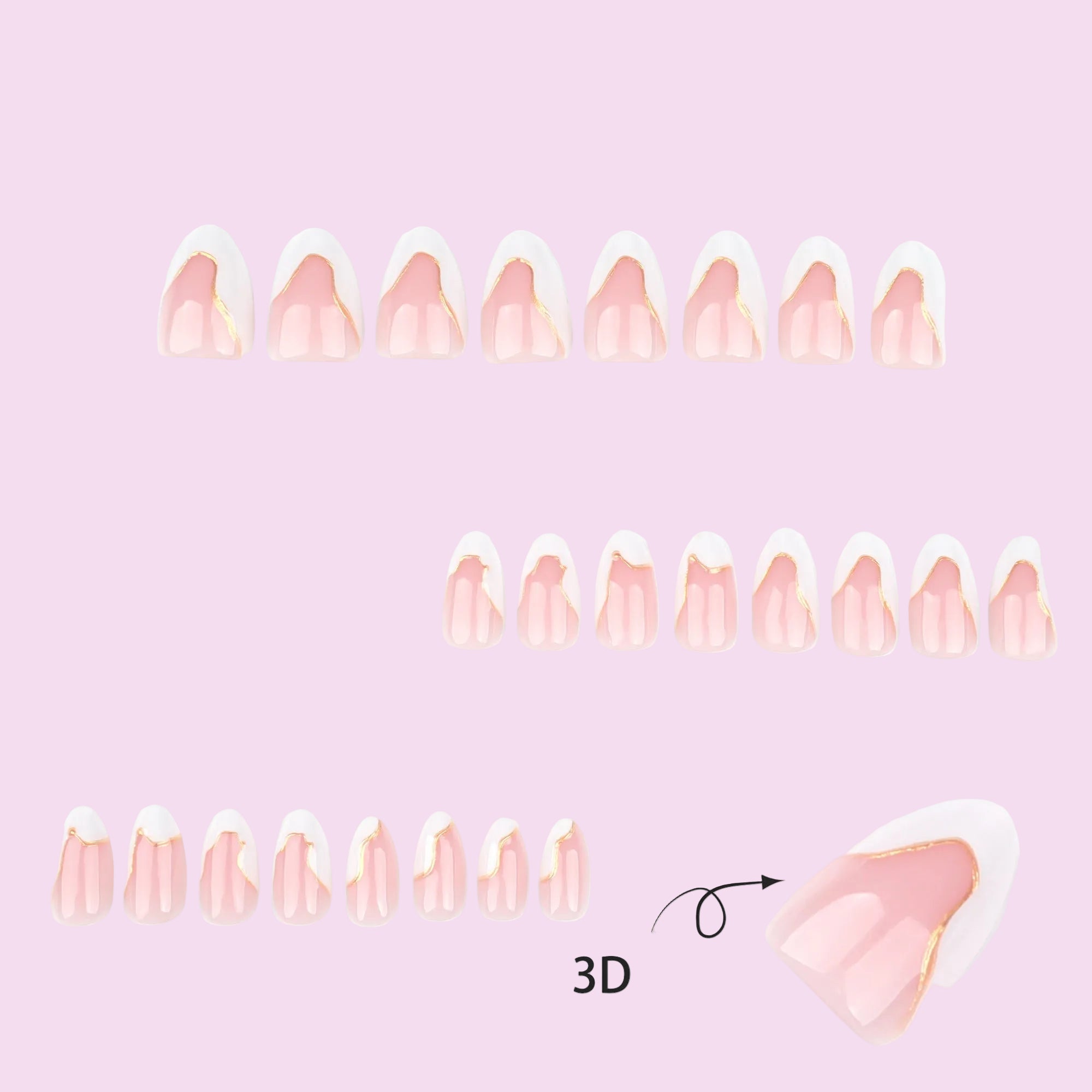 Daisy Garden Nude Nails