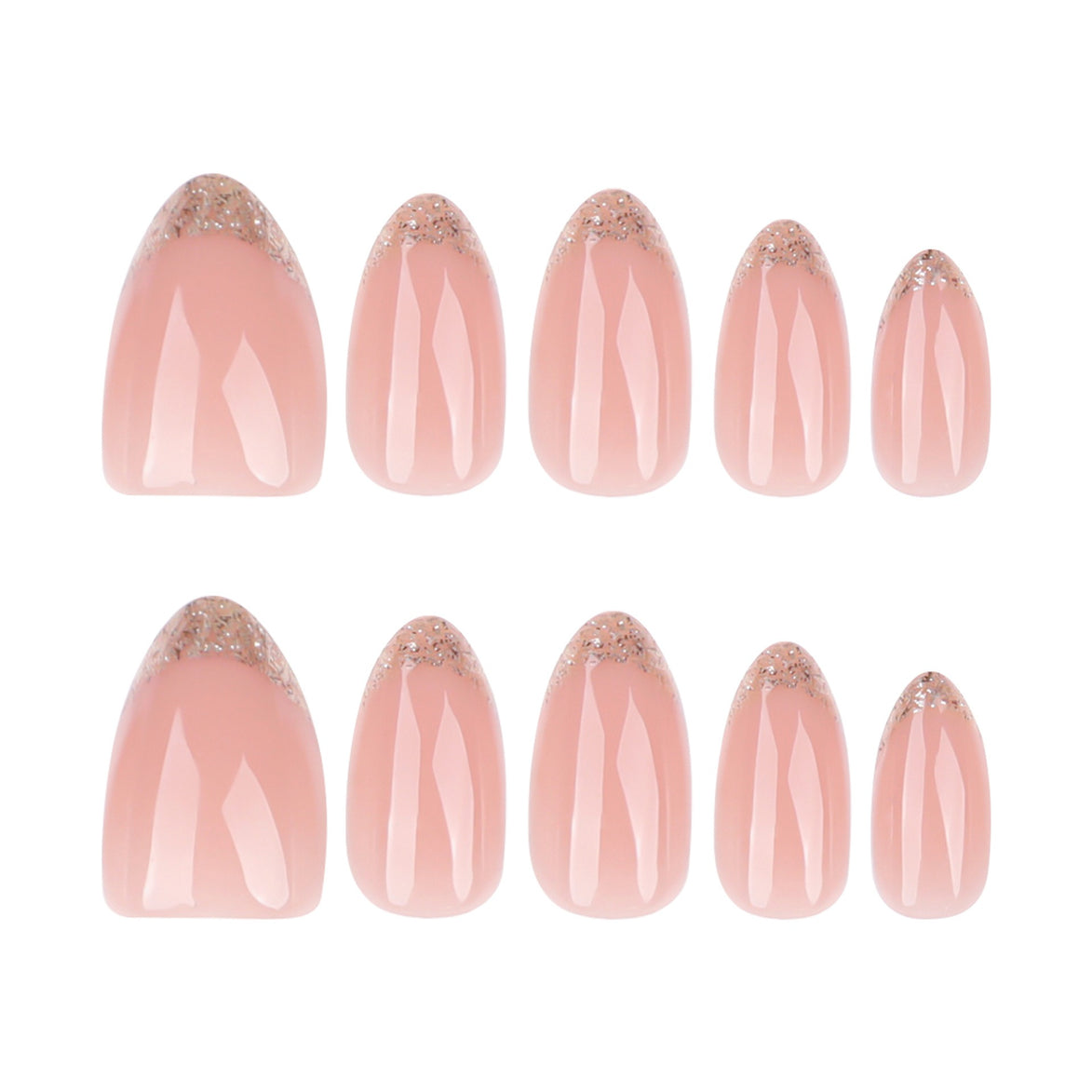 Iridescent Lilac Glow Nails