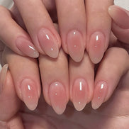 Cherry Leopard French Tips