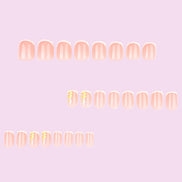 Blush Pink French Tip with Daisy Accent Press-On Nails