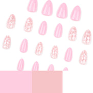 Pink Cherry Blossom Press-On Nails