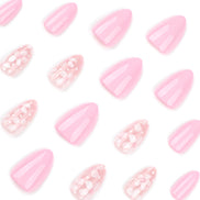 Pink Cherry Blossom Press-On Nails