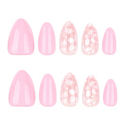 Soft Pink Blossom Press-On Nails