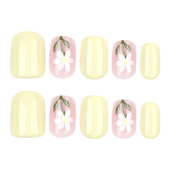 Soft Blush Gloss Nails