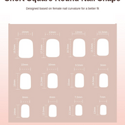 Soft Blush Gloss Nails