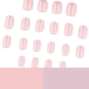 Milky Blush Pink Press on Nails