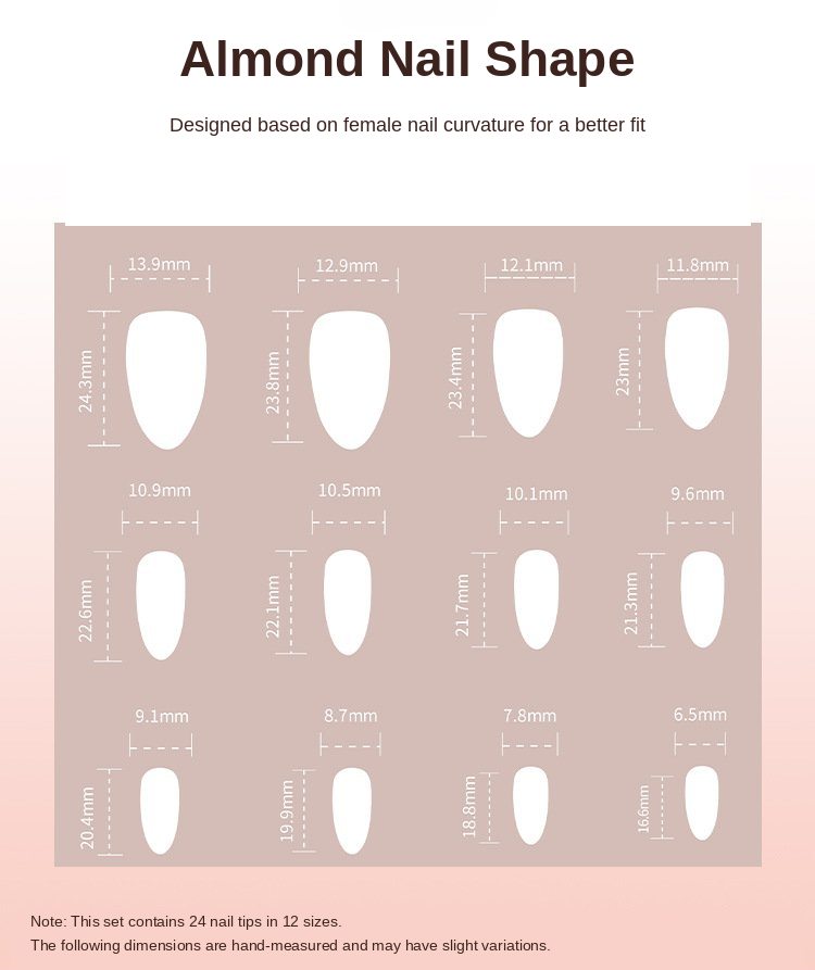Cherry Pearl Sheer Press-On Nails