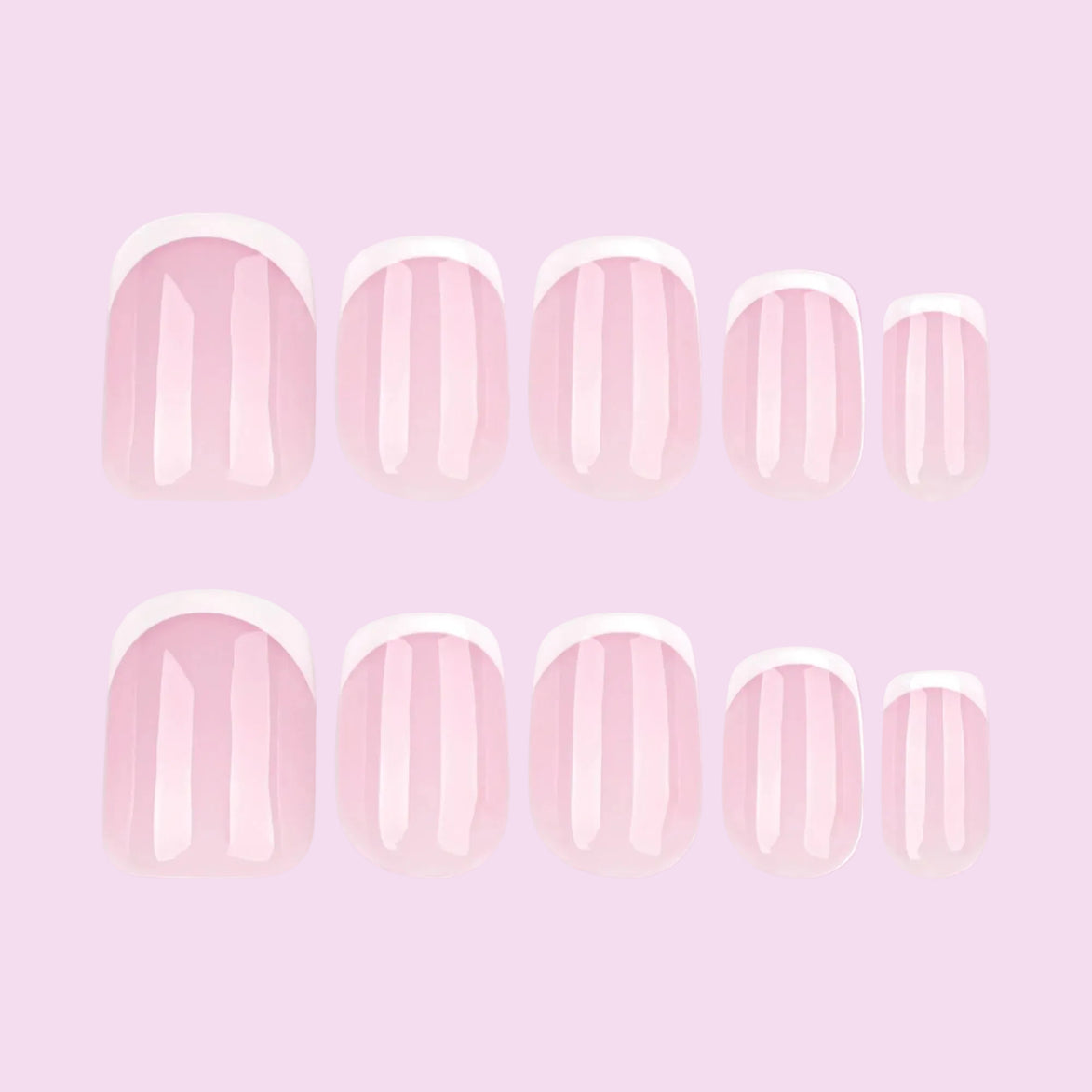 Leopard Accent Nude Press-On Nails