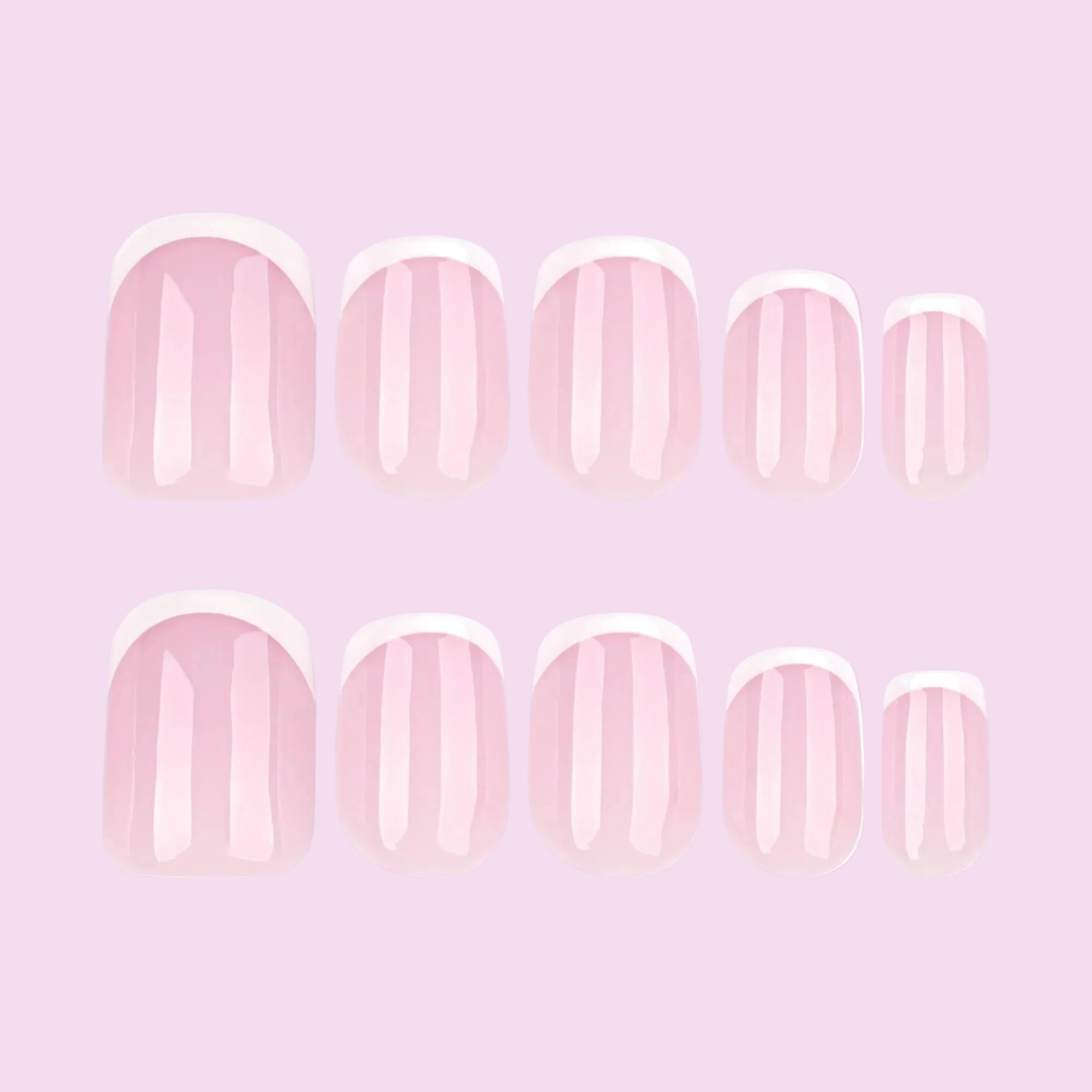 Leopard Accent Nude Press-On Nails