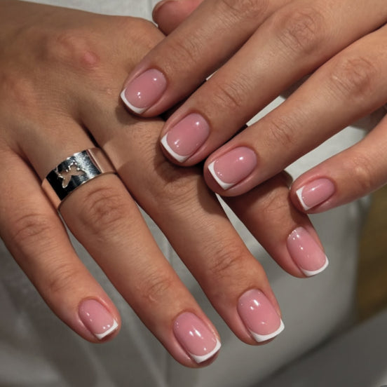 Pink Mix Pattern Press-On Nails
