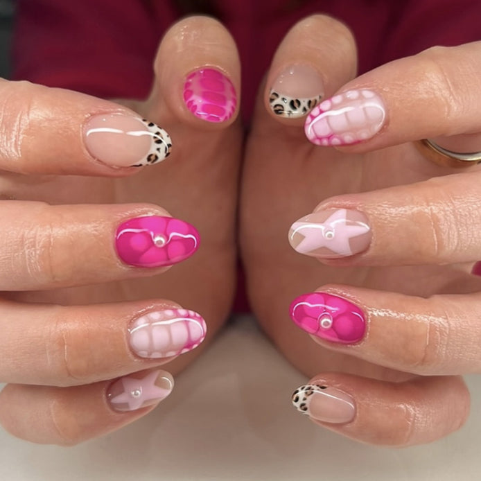 Red Cherry Pop Press-On Nails