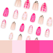 Fuchsia Wild Child Press-On Nails