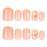 Sunset Bloom Ombre Press-On Nails