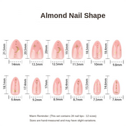 Celestial Gold Detail Nails