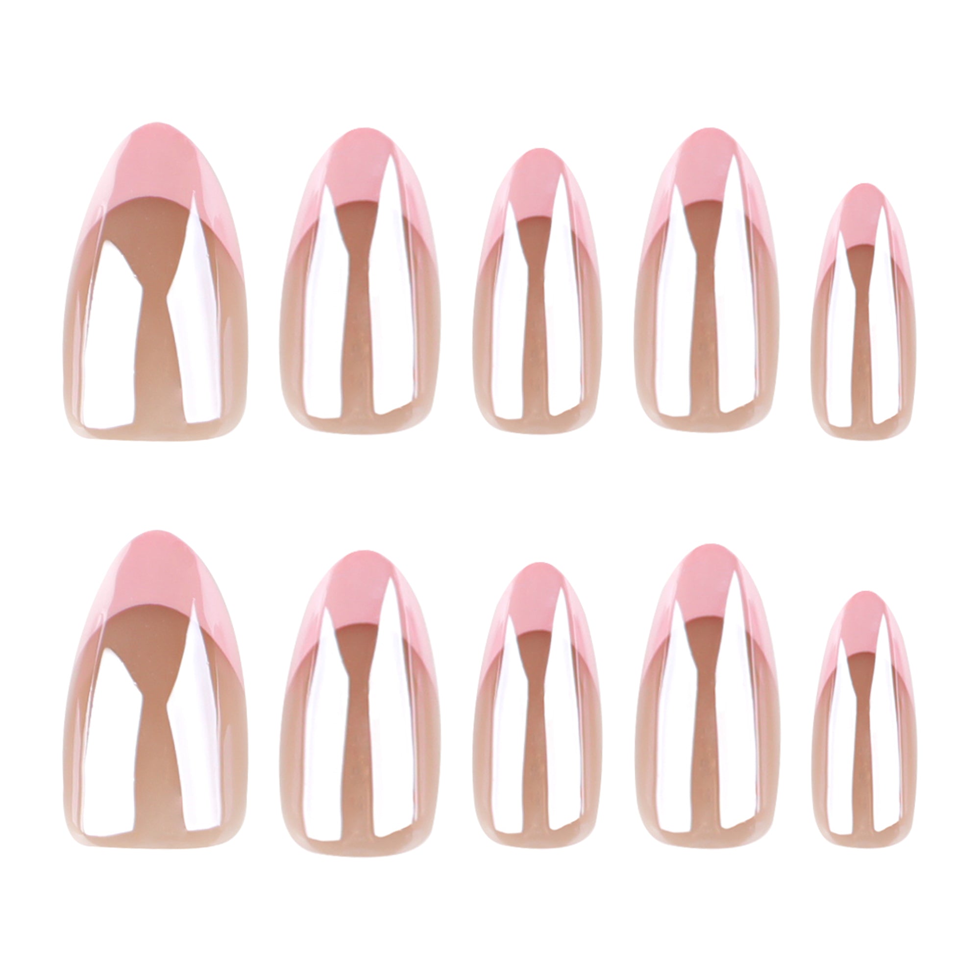 Classic Pink French Nails