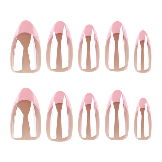 Classic Pink French Nails