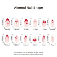 Cherry French Character Nails