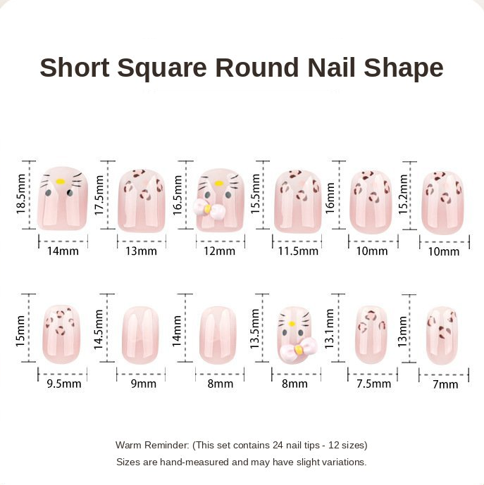 Glossy Nude Classic Nails