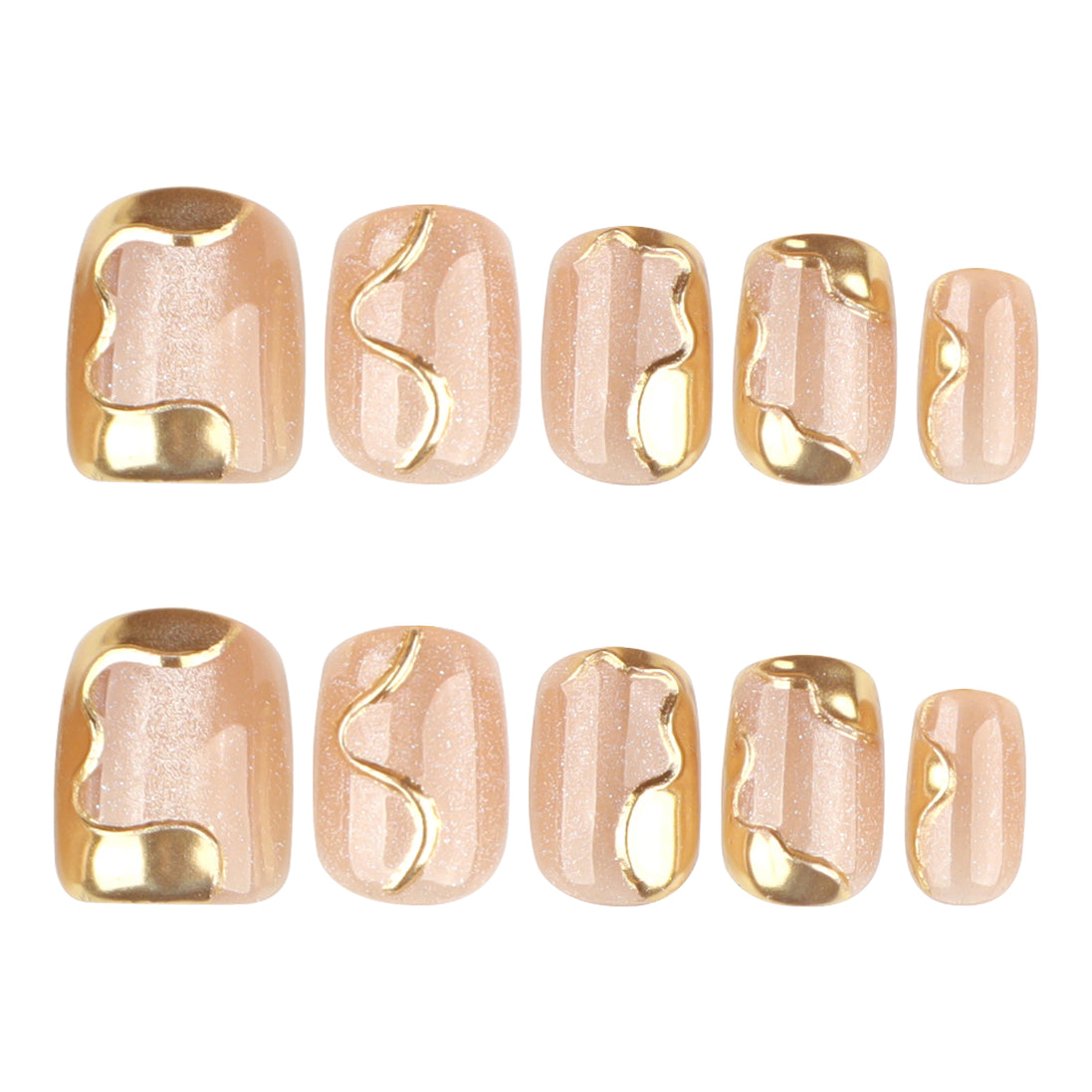 Pink Leopard Character Nails