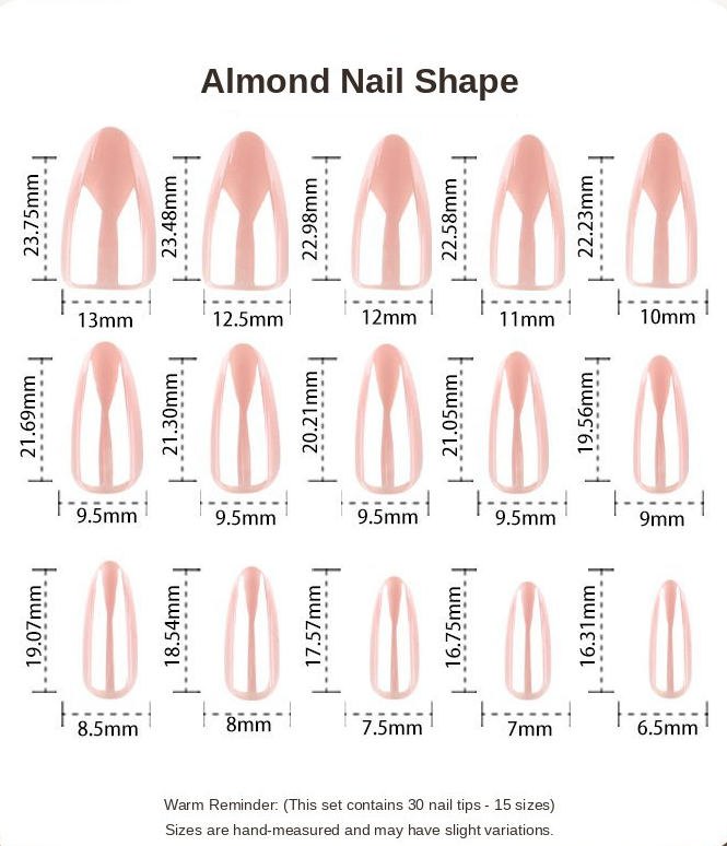 Soft Pink Deep French Nails