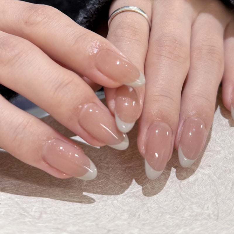 Soft French Fade Nails