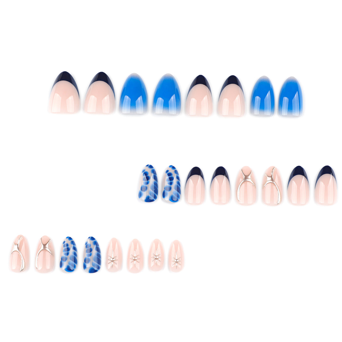 Ocean Aura Press-On Nails