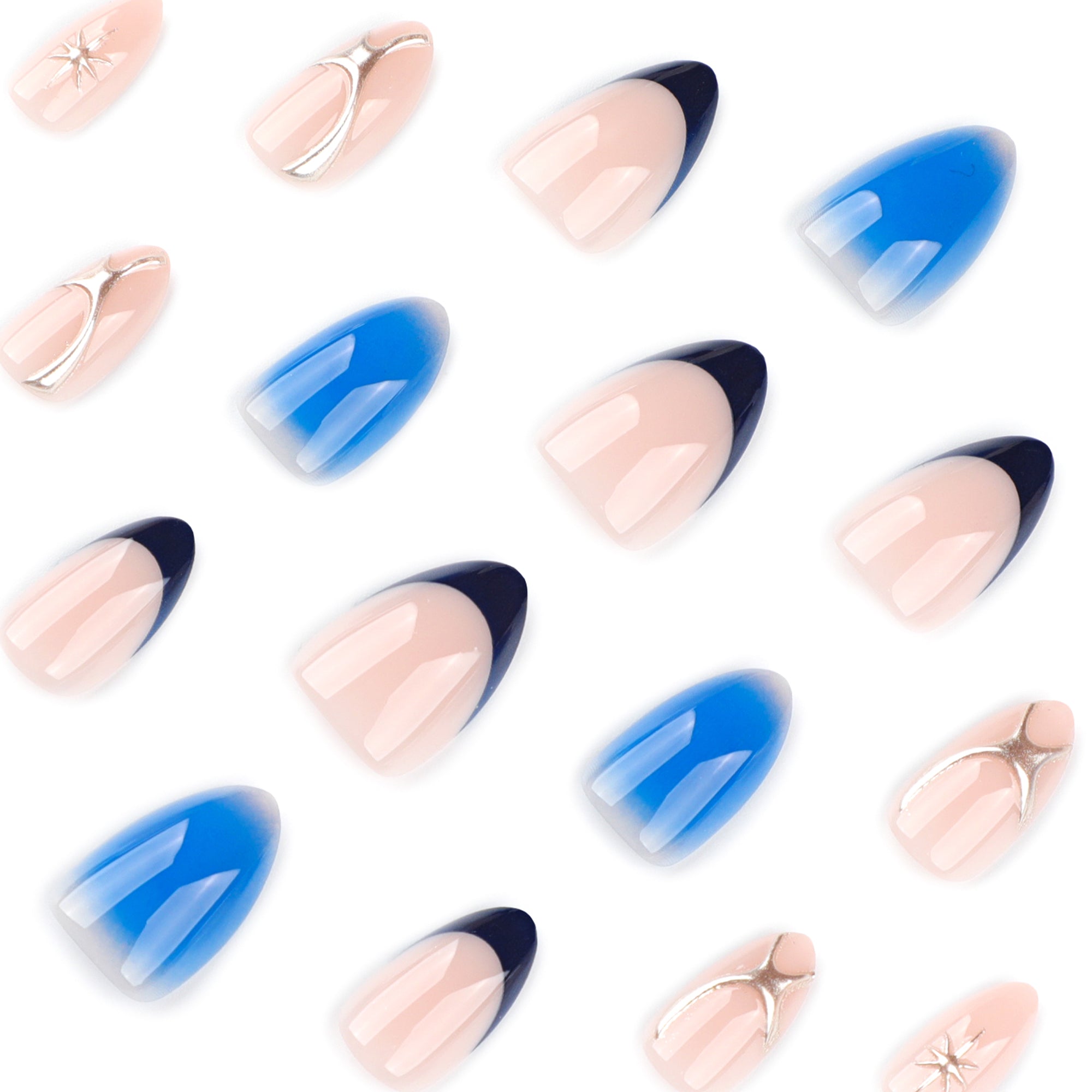 Ocean Aura Press-On Nails