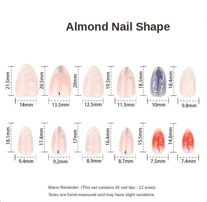 Neutral Abstract Accent Nails