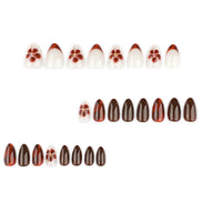 Terracotta Chocolate Bloom Press-On Nails