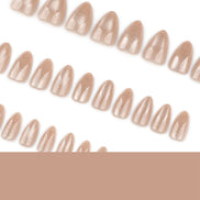 Glitter Nude Sparkle Nails