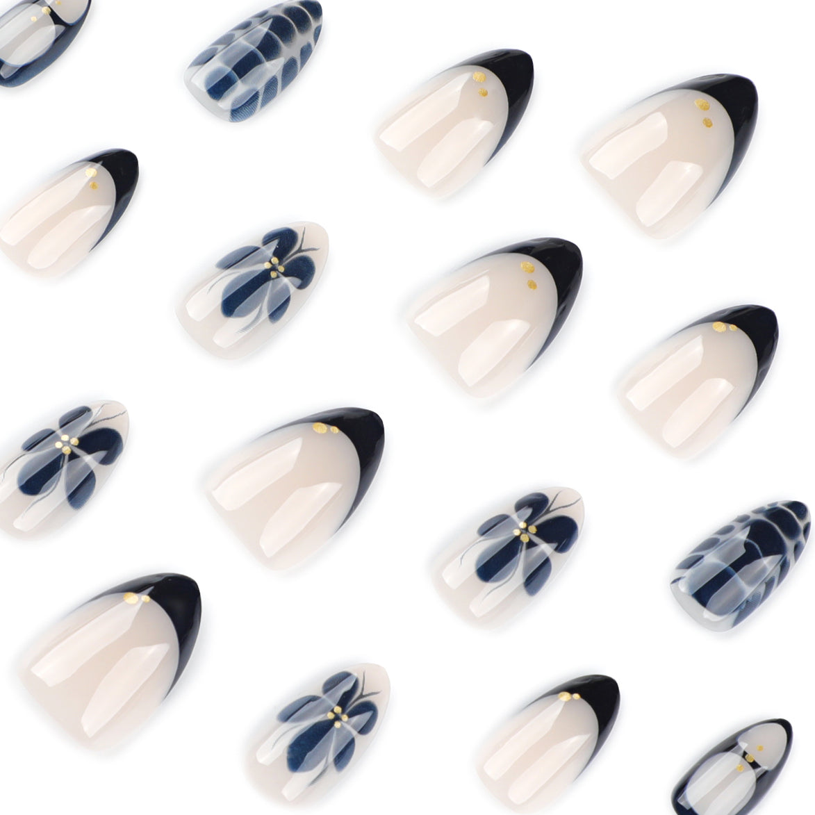 Midnight Garden Press-On Nails