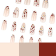 Kawaii Cat & Leopard Press-On Nails