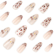 Kawaii Cat & Leopard Press-On Nails