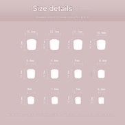 Blush Polka Dot Press-On Nails
