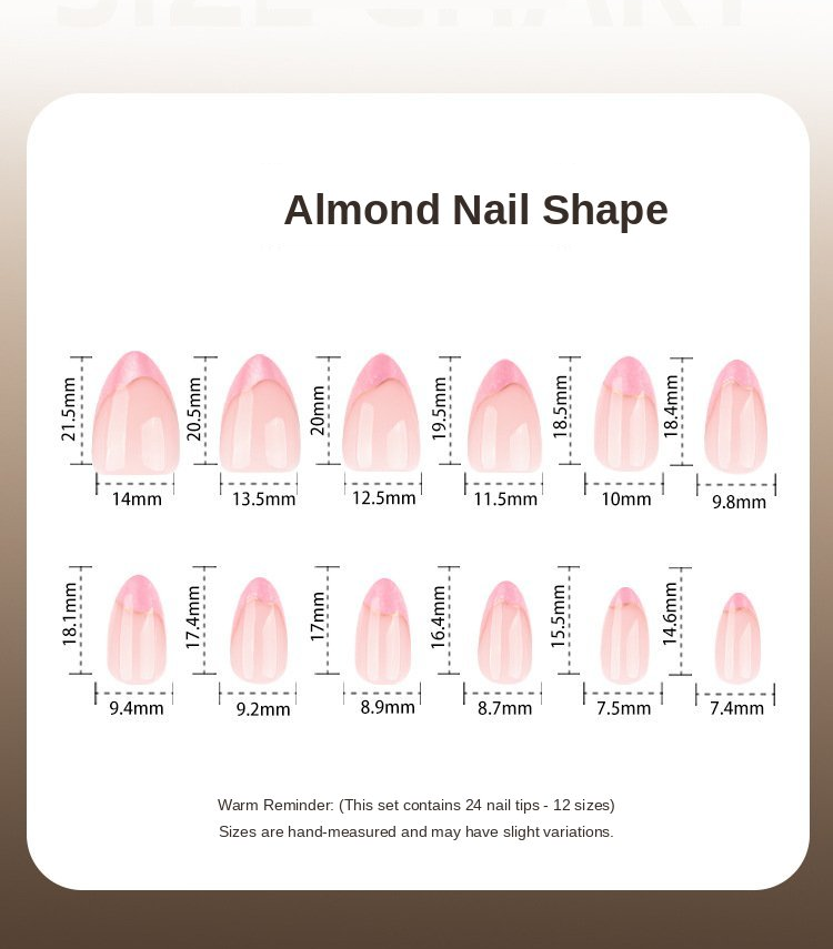 Soft Pink Gold Wave French Tip Nails