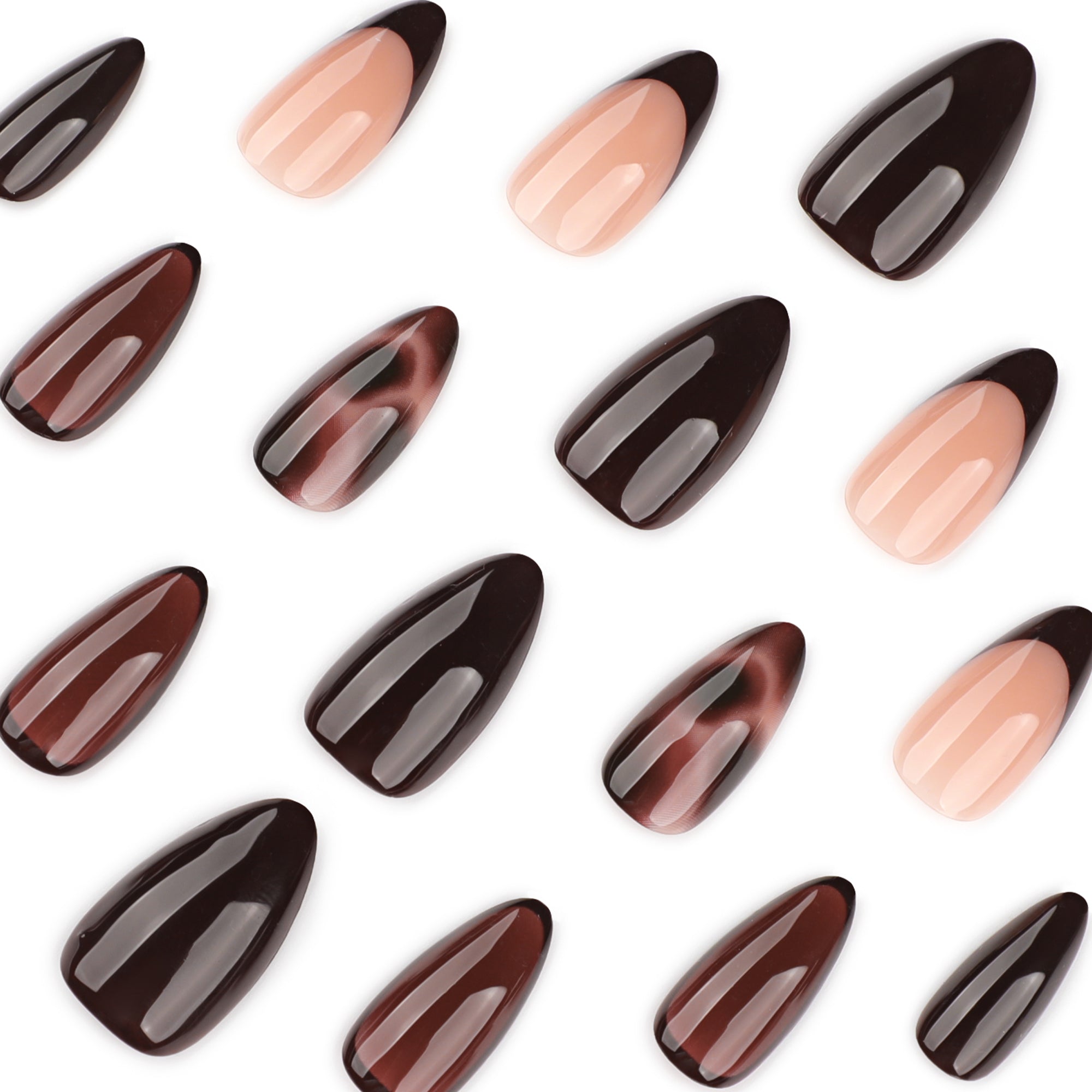 Mocha Tortoiseshell Press-On Nails