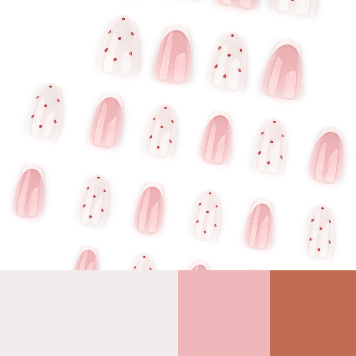 Chocolate Brown Gradient Press-On Nails