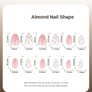 Chocolate Brown Gradient Press-On Nails