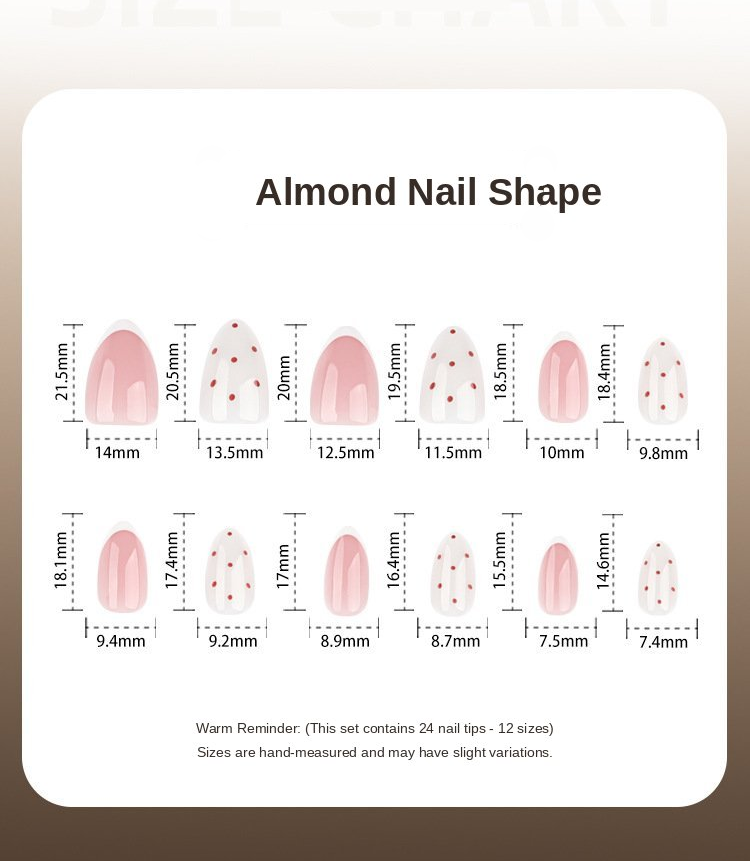 Chocolate Brown Gradient Press-On Nails