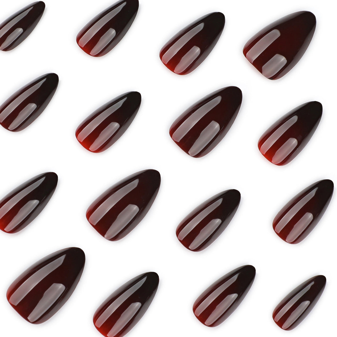 Velvet Wine Press on Nails
