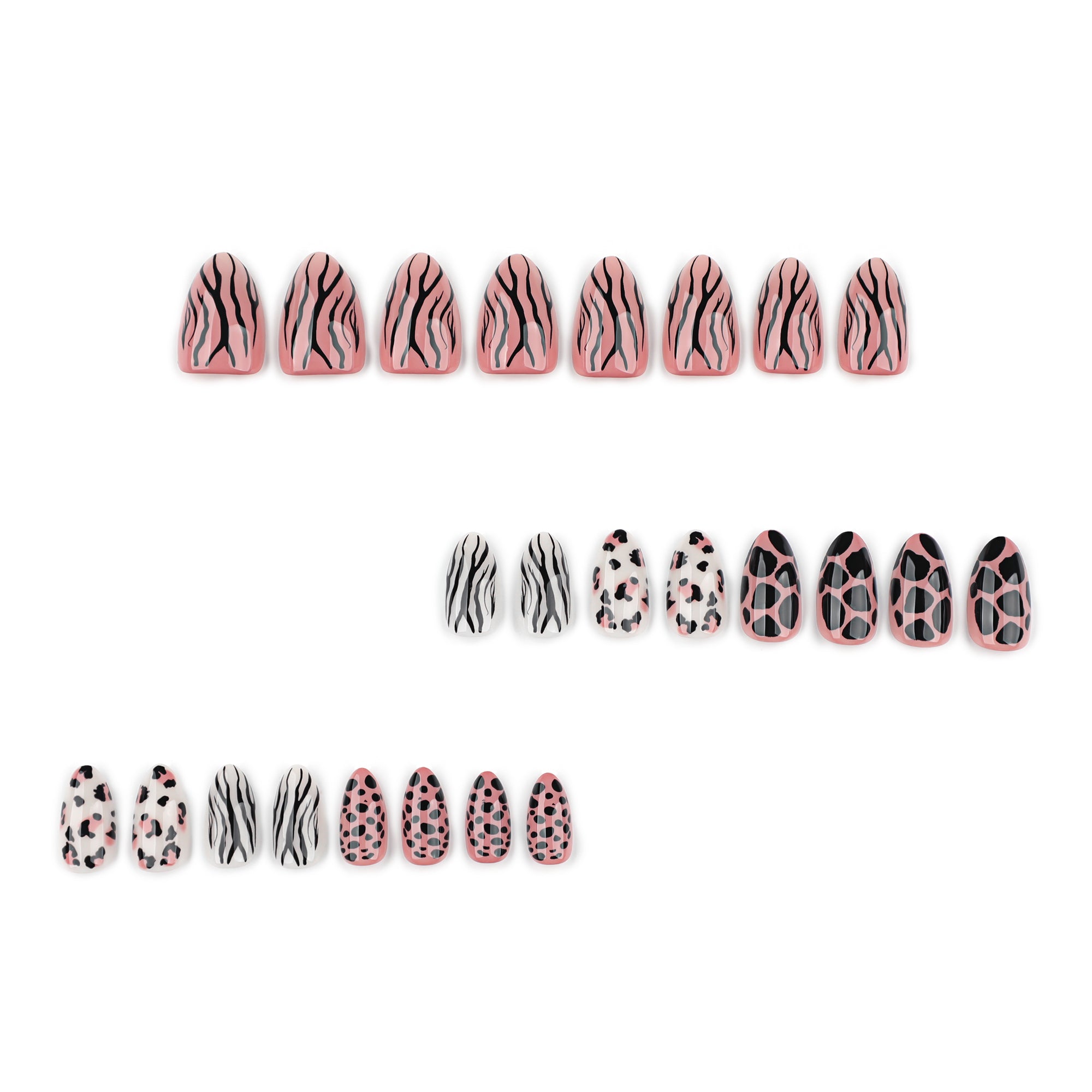 Animal Print Mix Press-On Nails