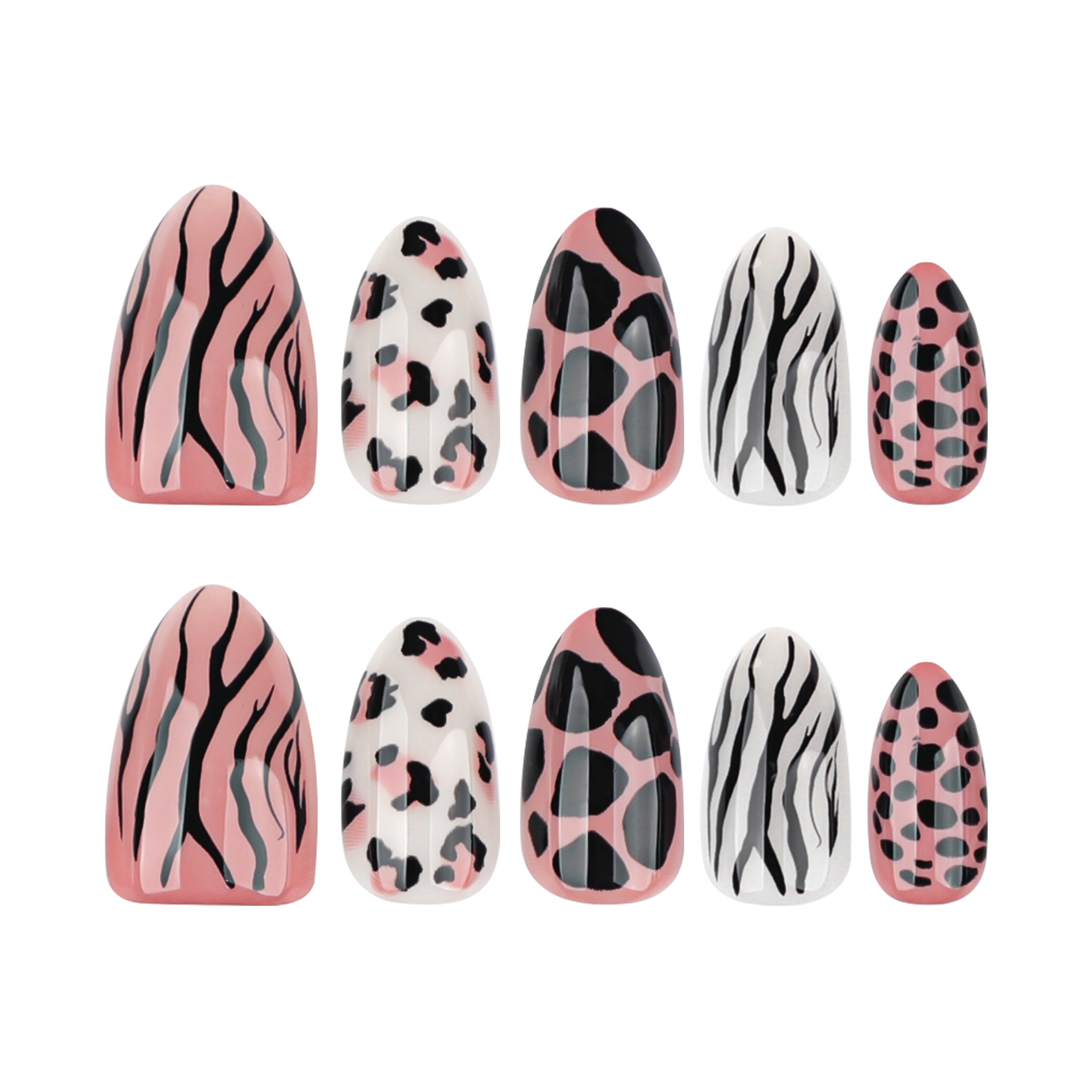 Animal Print Mix Press-On Nails