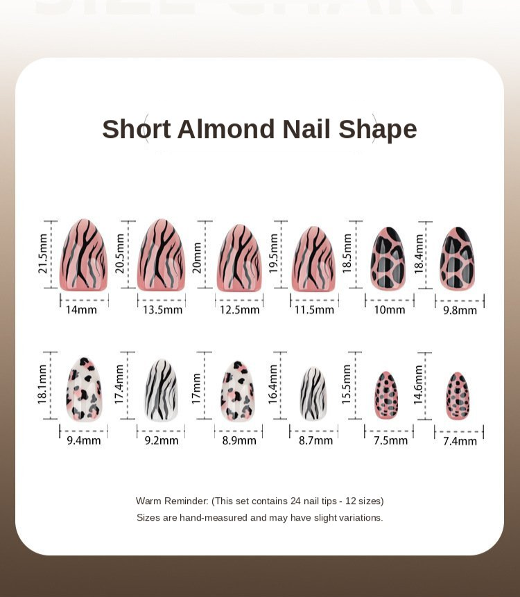 Animal Print Mix Press-On Nails
