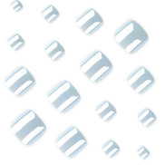 Pale Blue Press-On Toenails