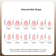 Soft Pink Floral Bloom Press-On Nails