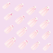 Soft Rose French Press-On Nails