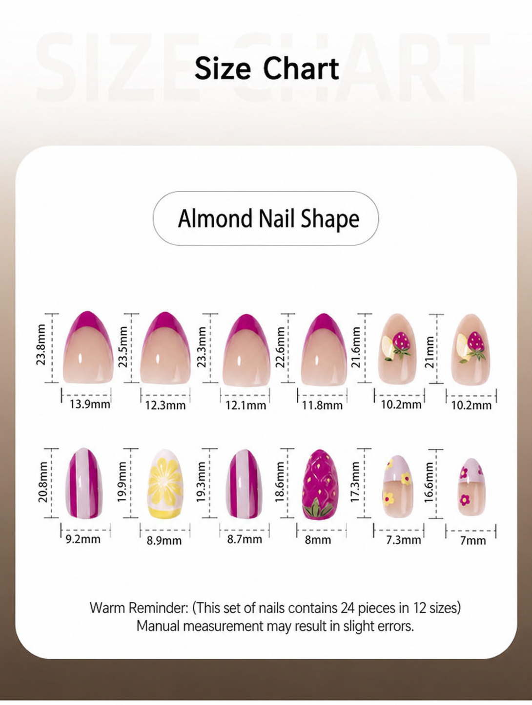 Fruity Summer Press On Nails