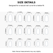 Nude Silver Tip Press-On Nails