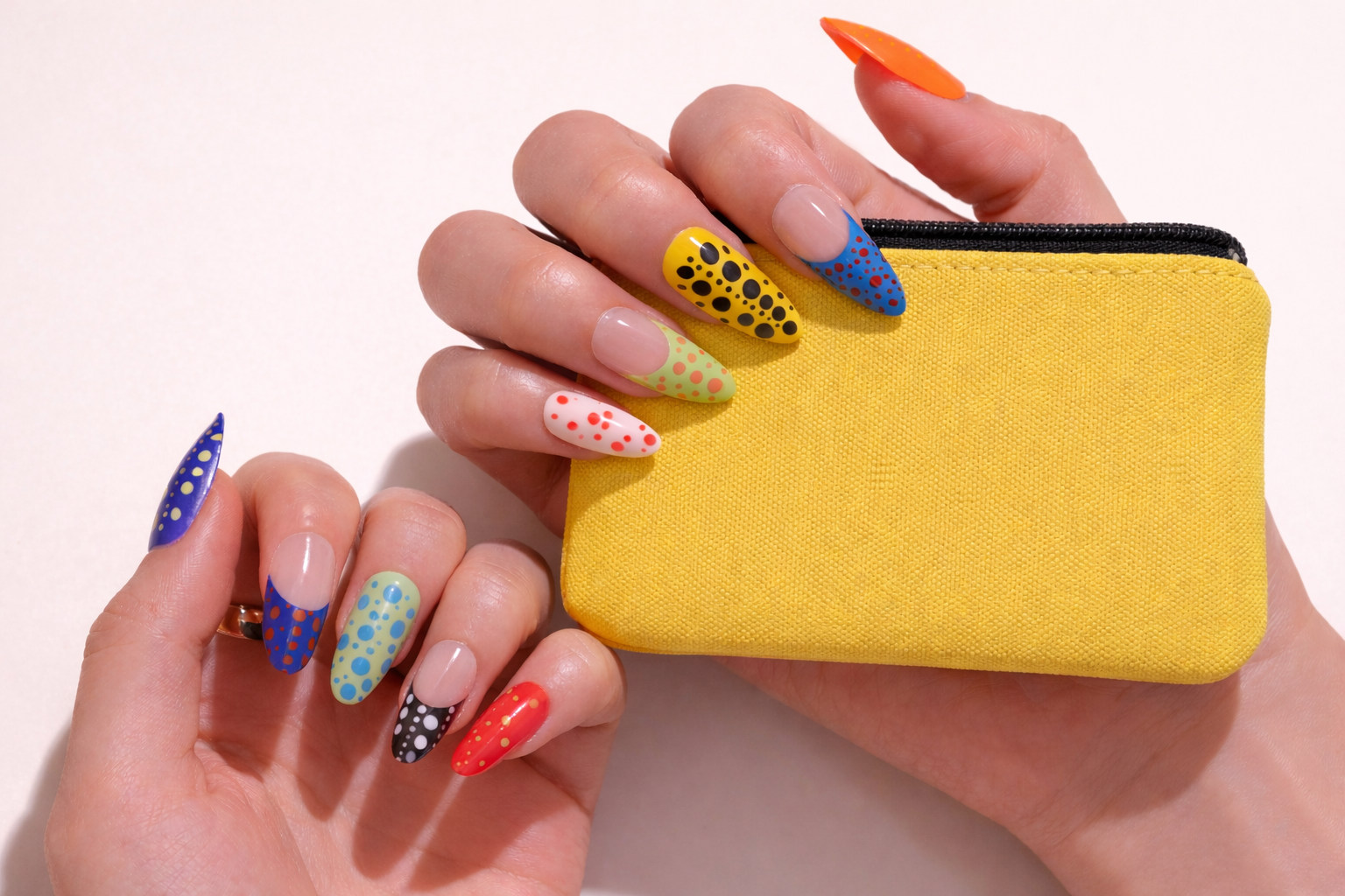 Polka Dot Pop Press-On Nails